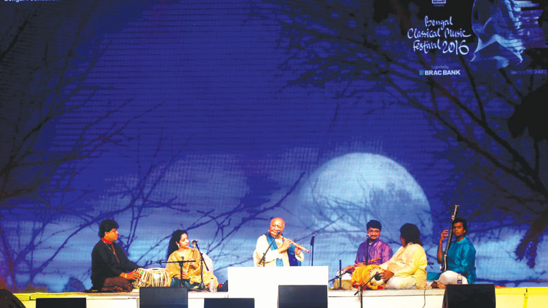 Curtain falls on Bengal Classical Music Fest with Chaurasia’s magical flute